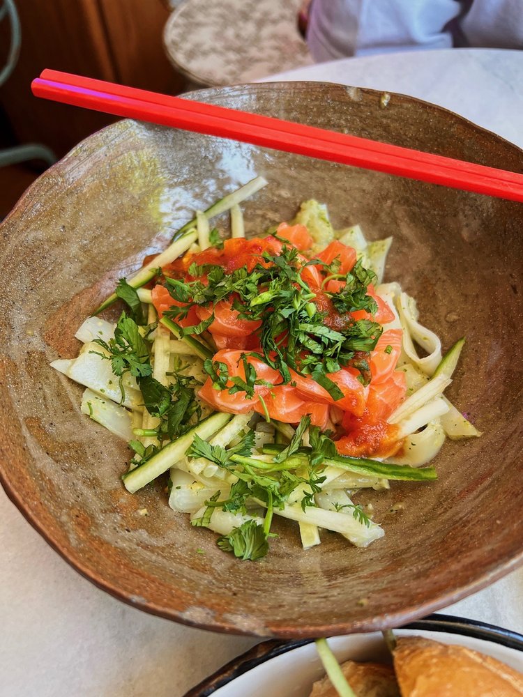 Cured Salmon Pho Salad