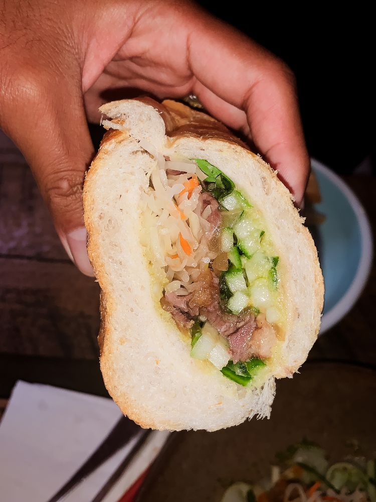 Mushroom Bahn Mi