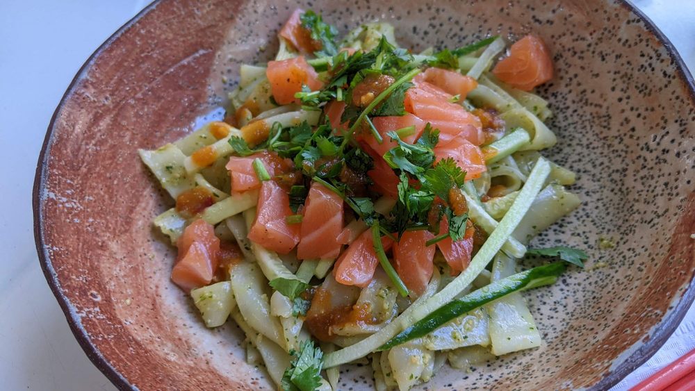 Cured Salmon Noodle Salad