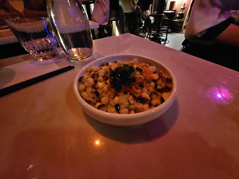 Corn and Micro Shrimp