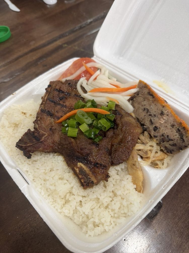 Grilled Pork Rice Plate