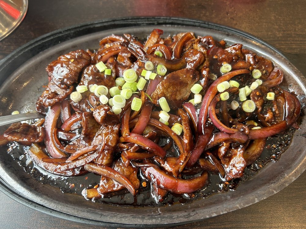 Sizzling Beef Plate