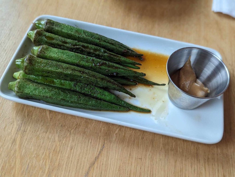 Grilled Okra