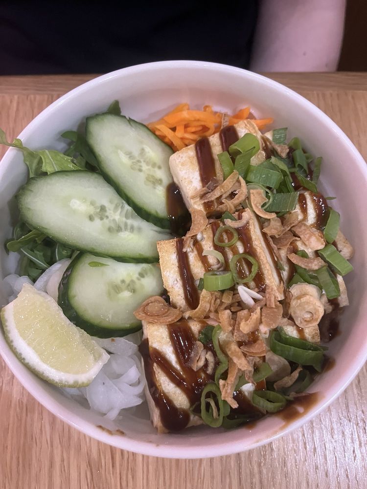Tofu Noodle Bowl