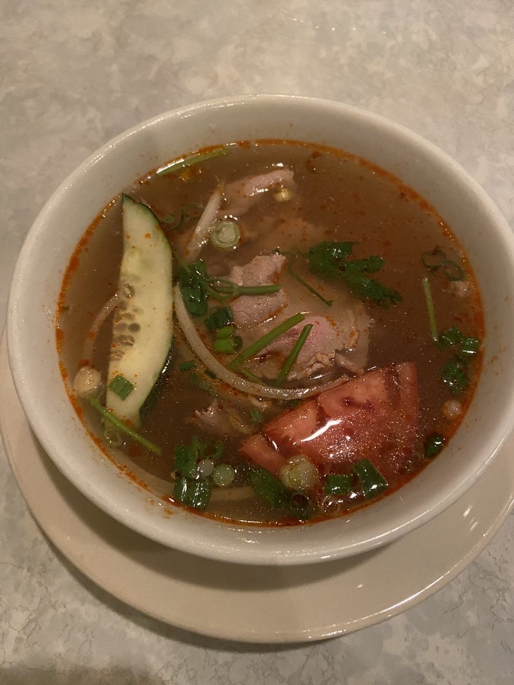 Lemongrass Pho Satay Soup