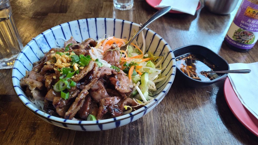 Grilled Pork Vermicelli Noodles