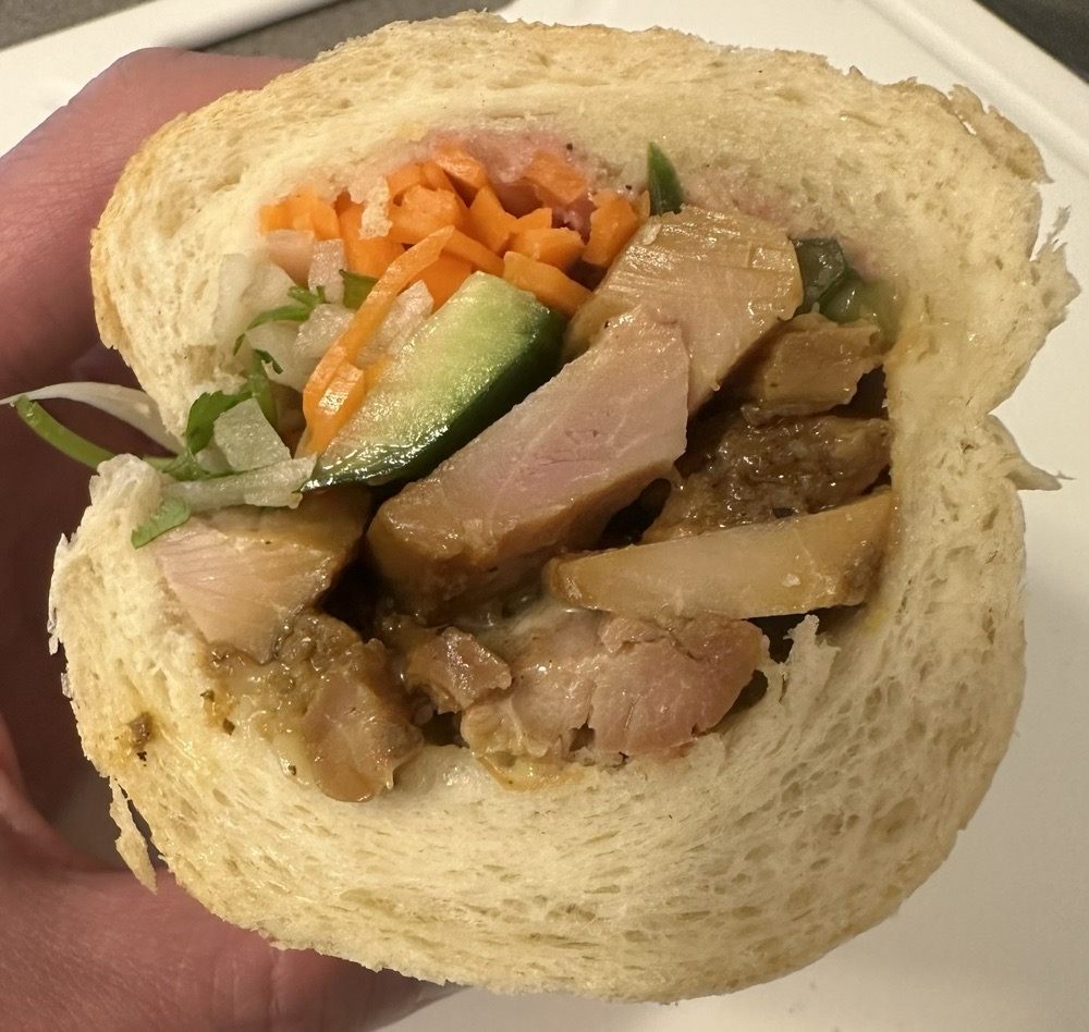 Grilled Chicken Banh Mi
