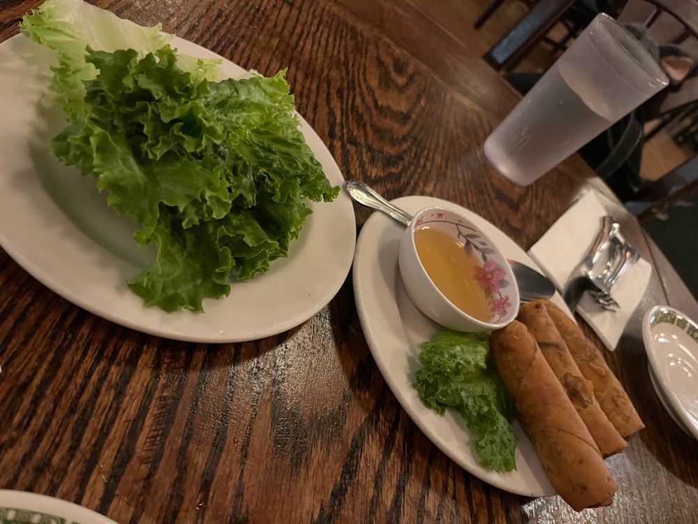 Grilled Shrimp, Pork and Crispy Spring Roll Vermicelli