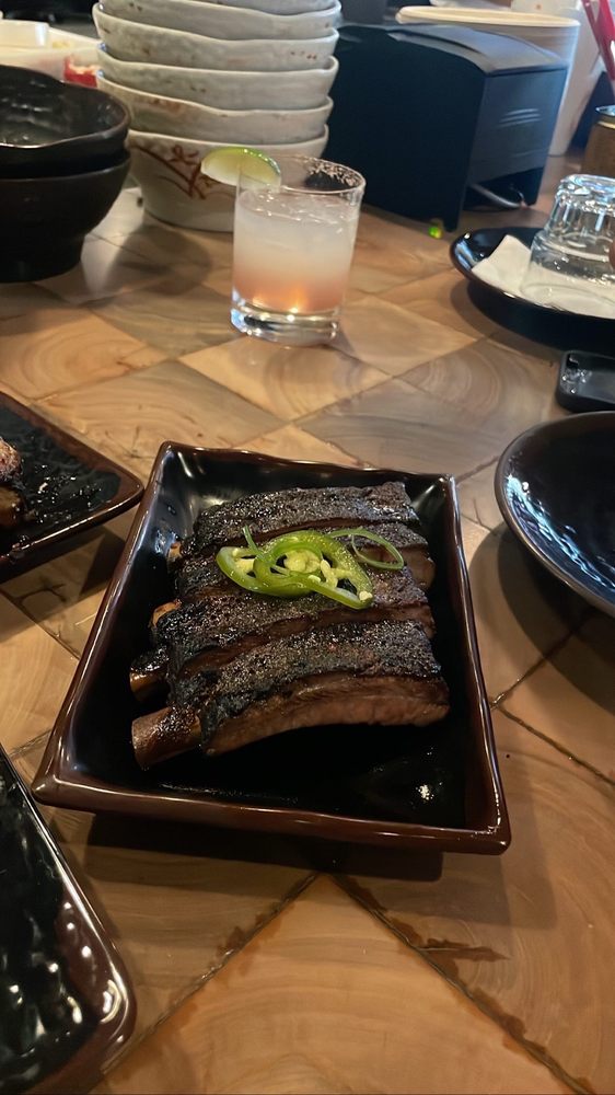 Tea Smoked Spare Ribs