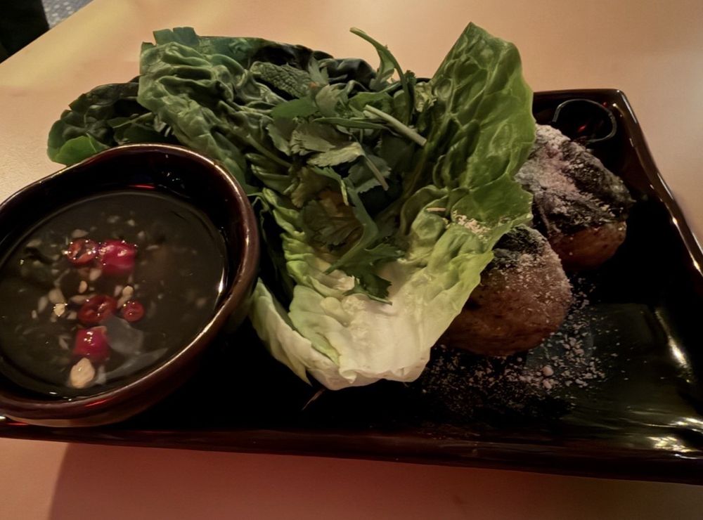 Thai Pork Lettuce Wraps