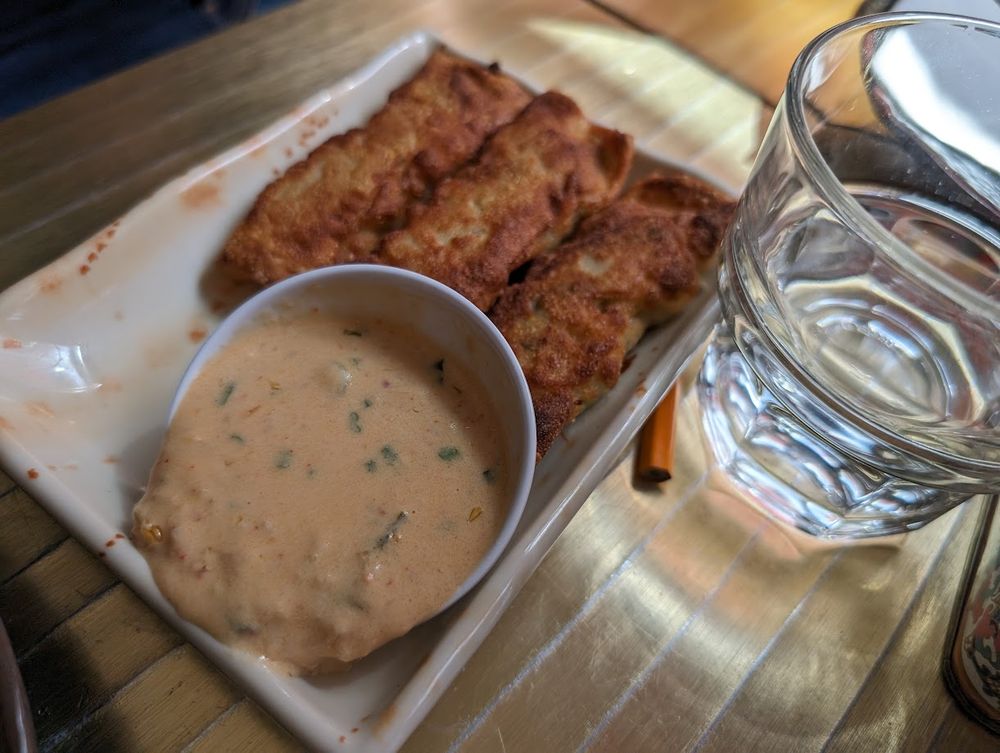 Lemony Shrimp Dumplings