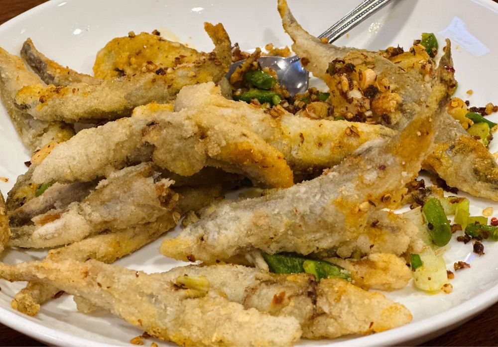 Spicy Fried Smelt