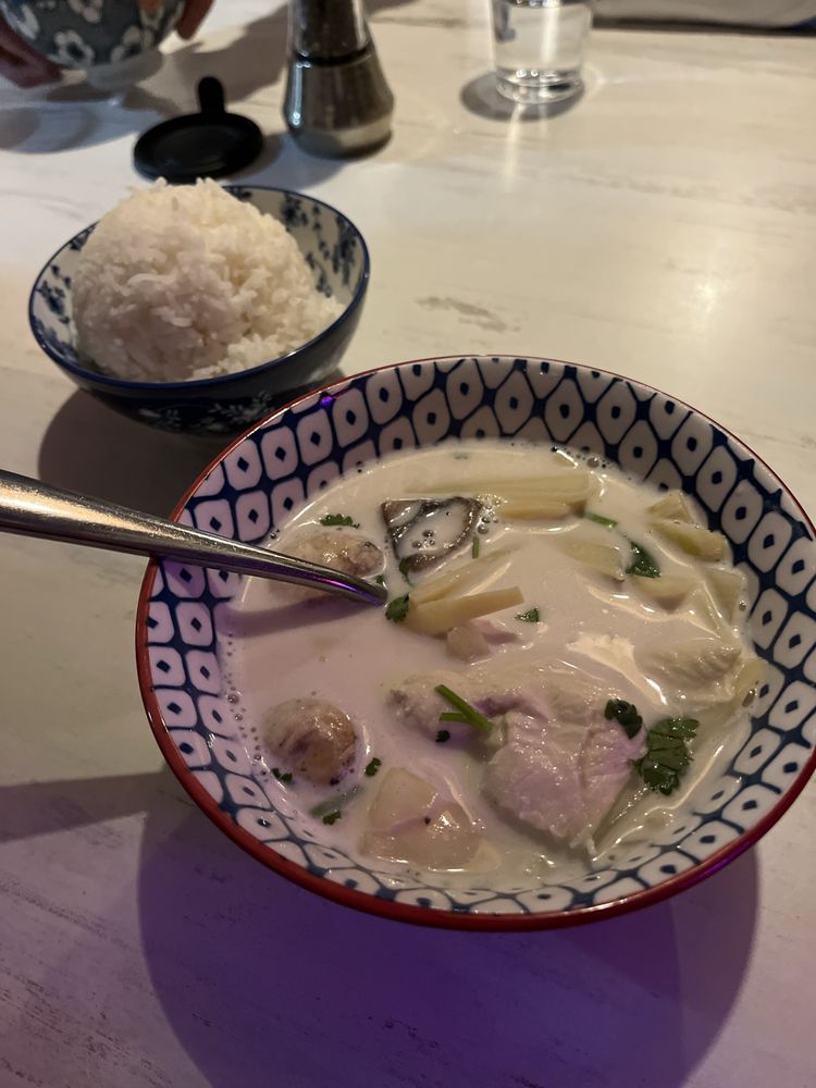 Sweet and Sour Coconut Soup