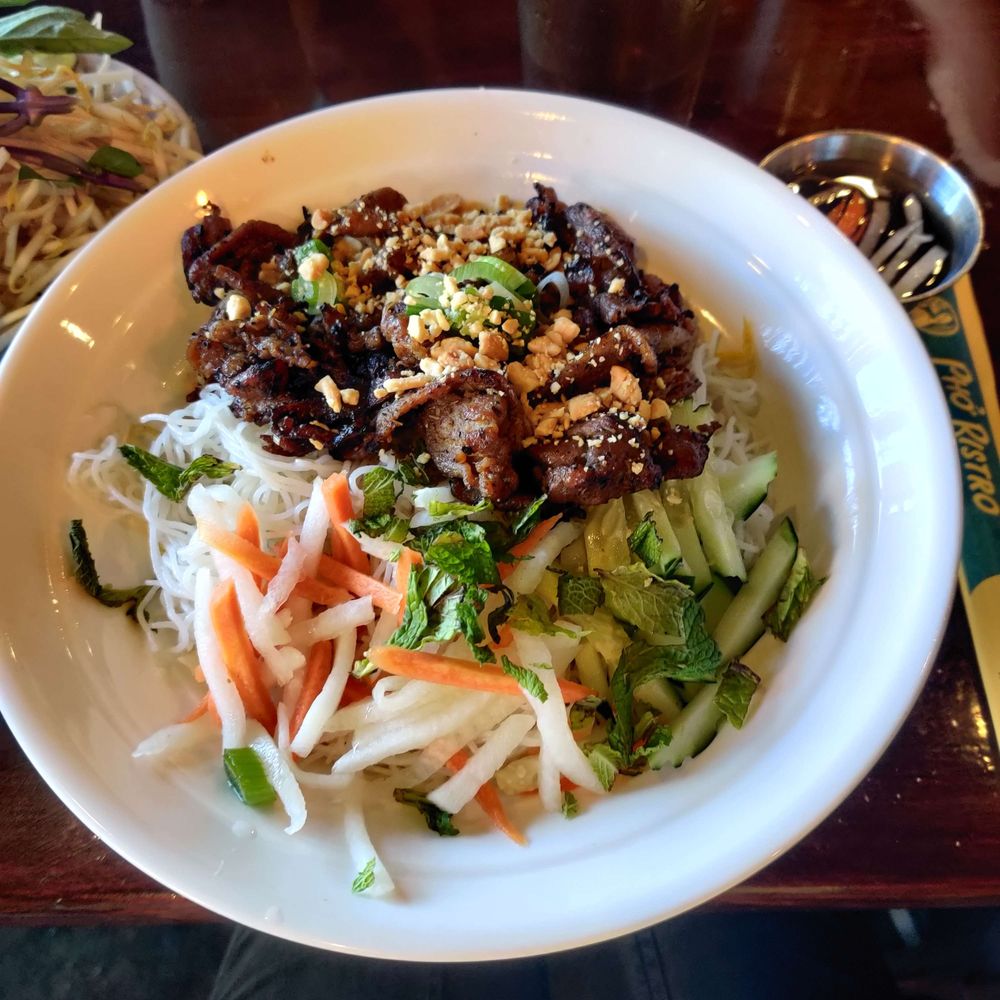 Grilled Pork Vermicelli Bowl