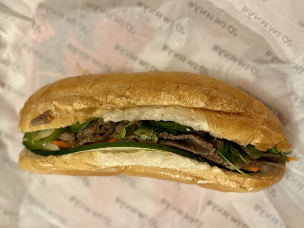 Banh Mi - Lemongrass Steak