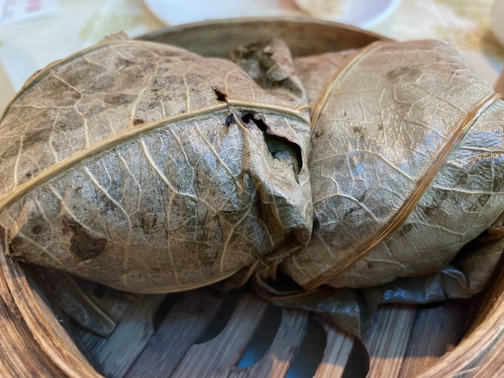 Sticky Rice In Lotus Leaf