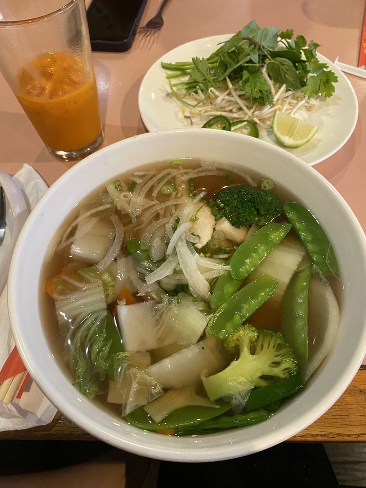 Curry Coconut Chicken Pho
