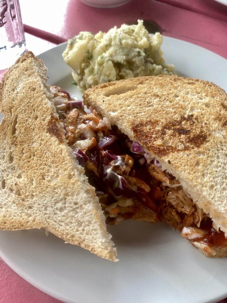 BBQ Jackfruit Sandwich