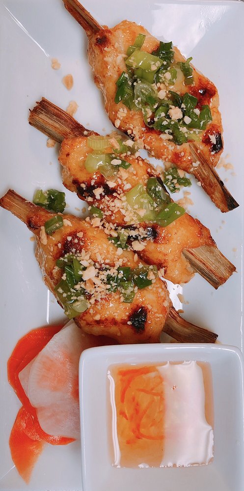 Sugarcane Prawns