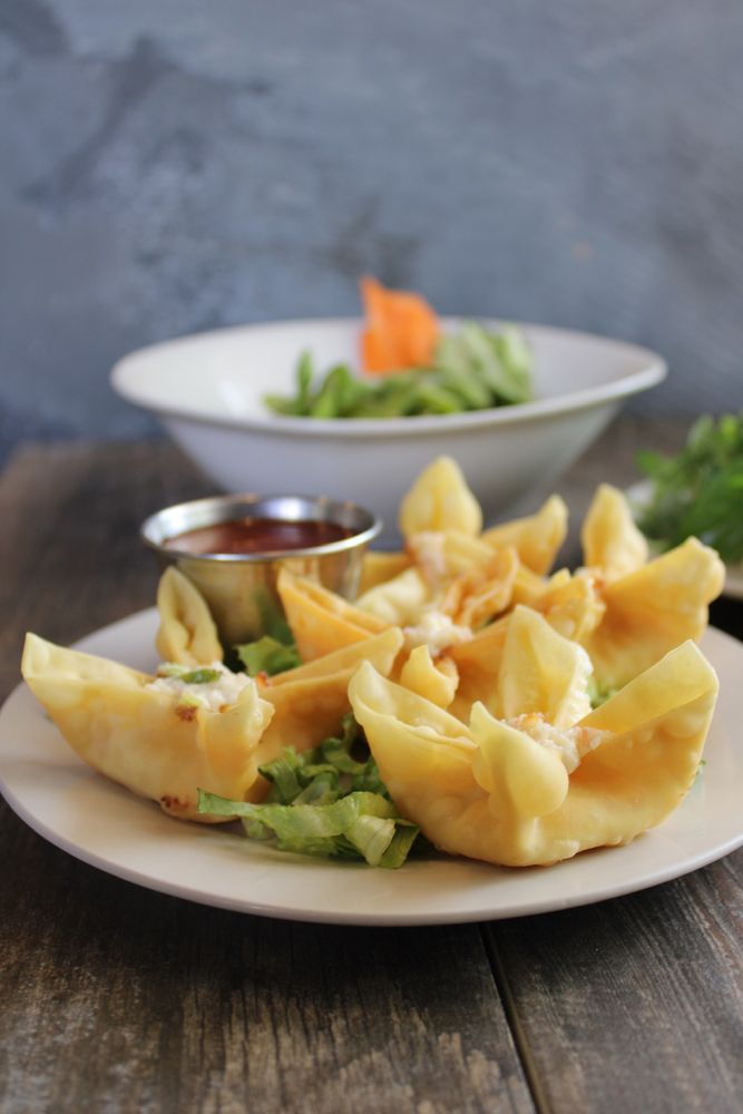 Homemade Krab Wontons