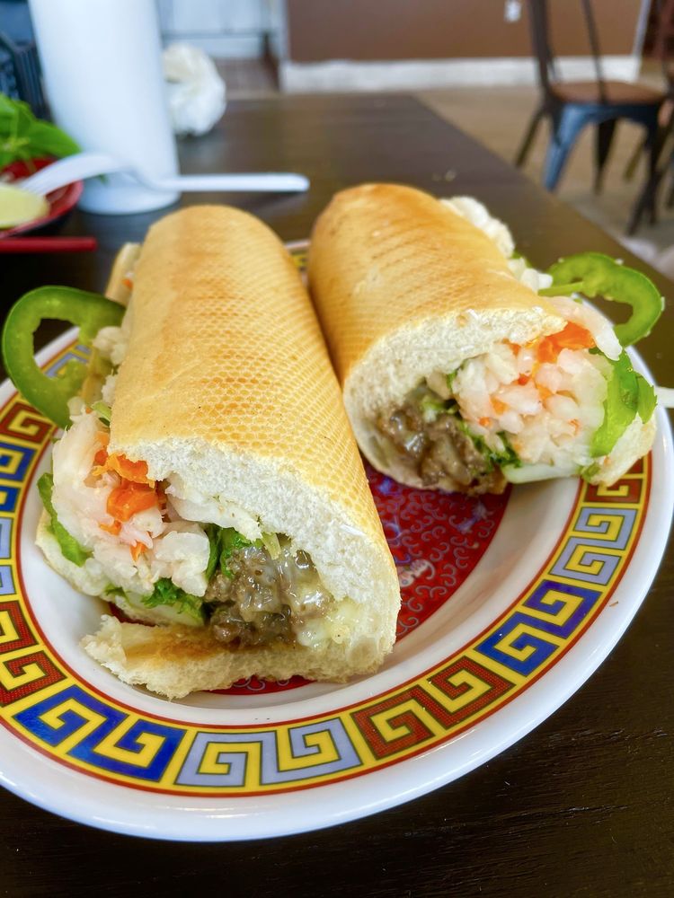 Croissant Grilled Pork Sandwich