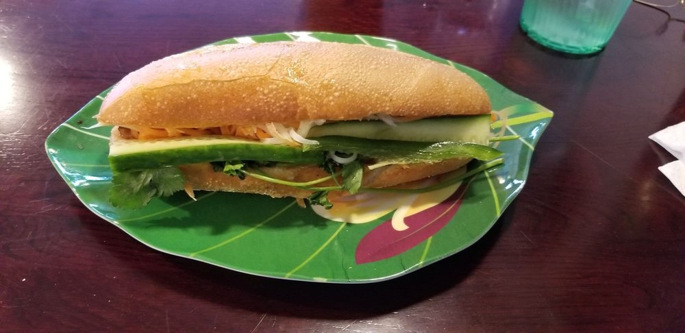 Grilled Pork Bahnmi Sandwich