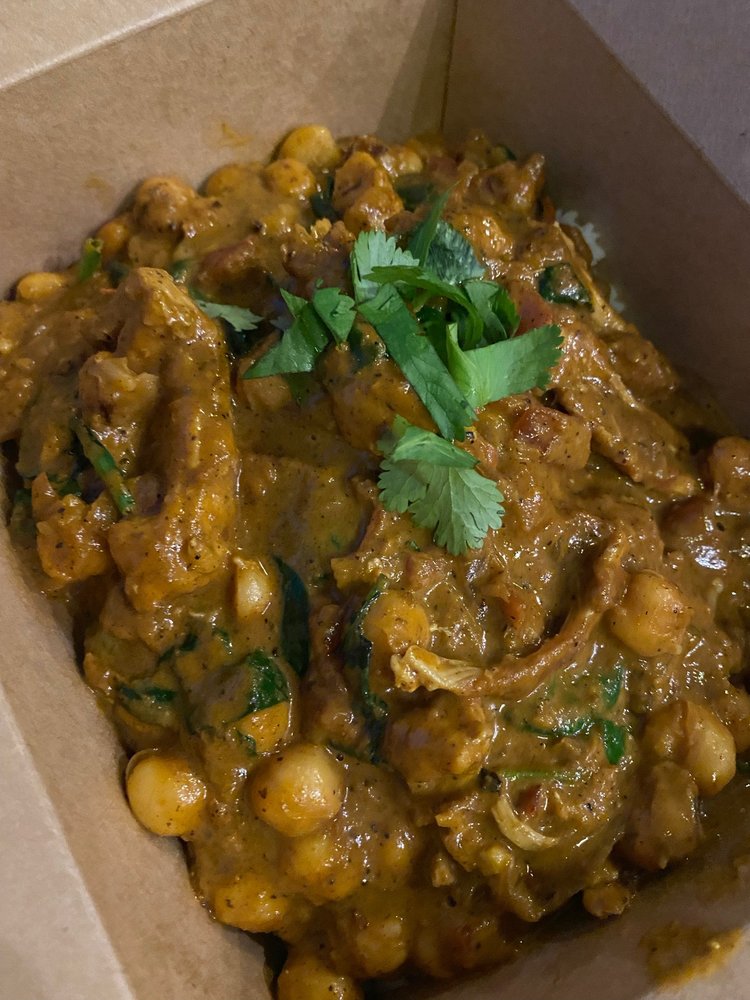 Chickpea And Spinach Masala - India