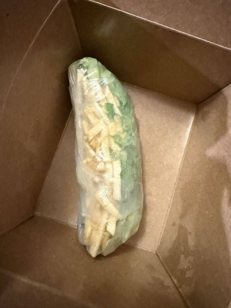 Pickled Apple Autumn Rolls