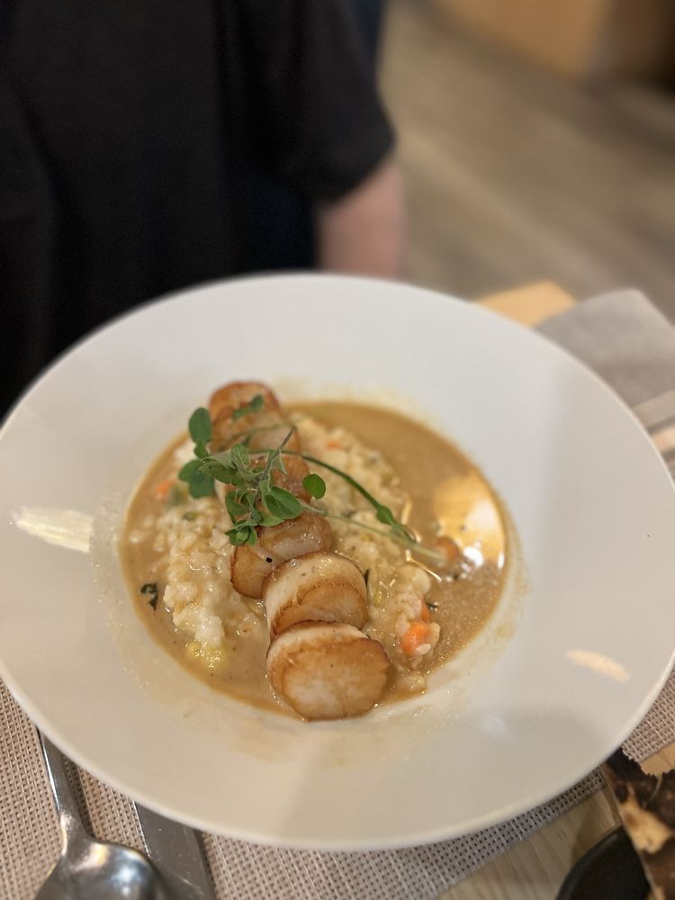 Scallop Risotto