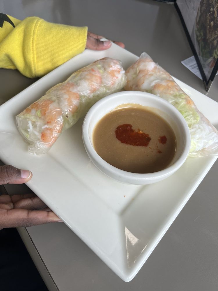 Grilled Pork Spring Rolls