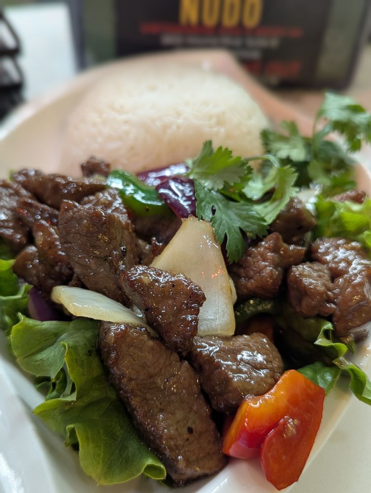 Shaken Beef - Filet Mignon Plate