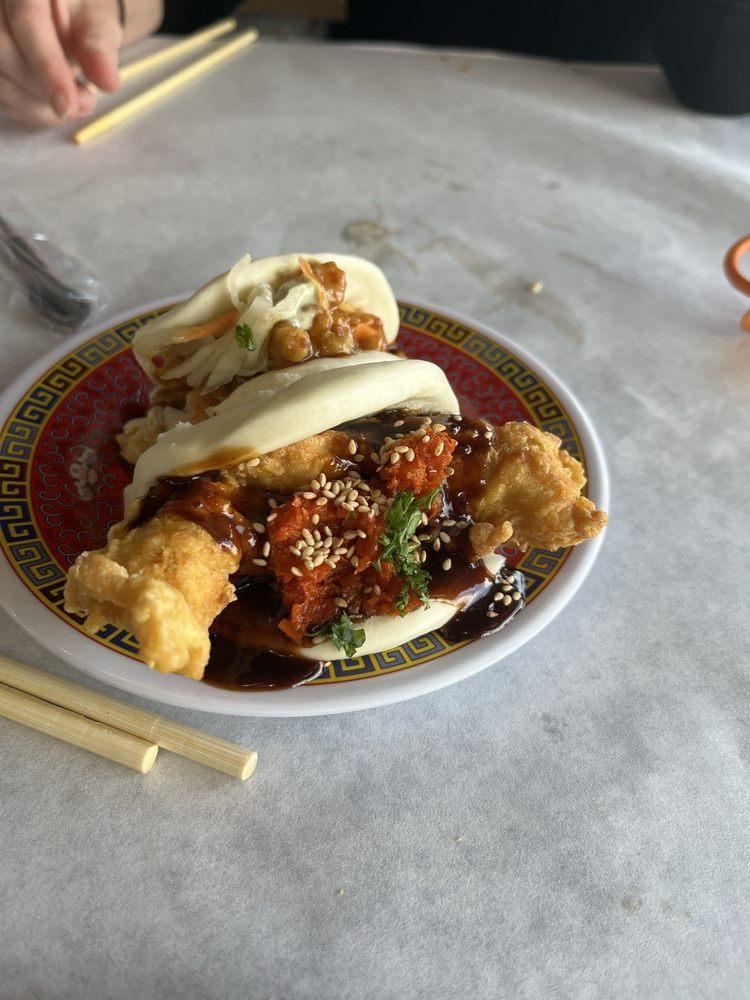 Honey Ponzu Shrimp Baco