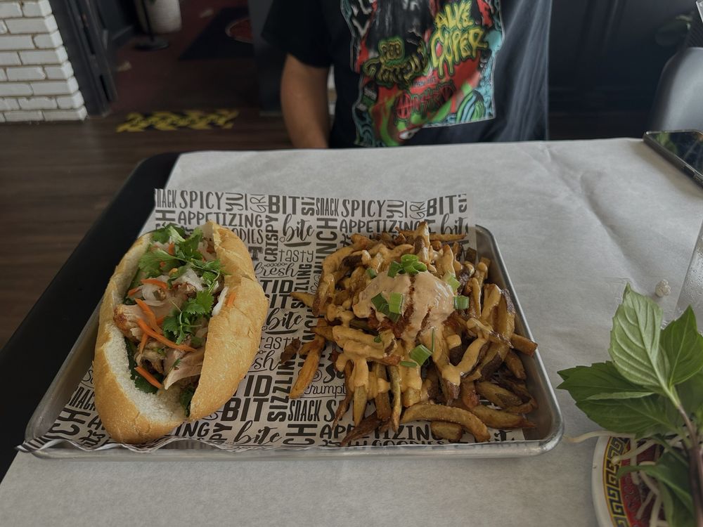 Baked Salmon & Ba Chi Ramen