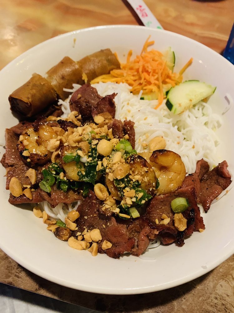 Grilled Shrimp Vermicelli Bowl