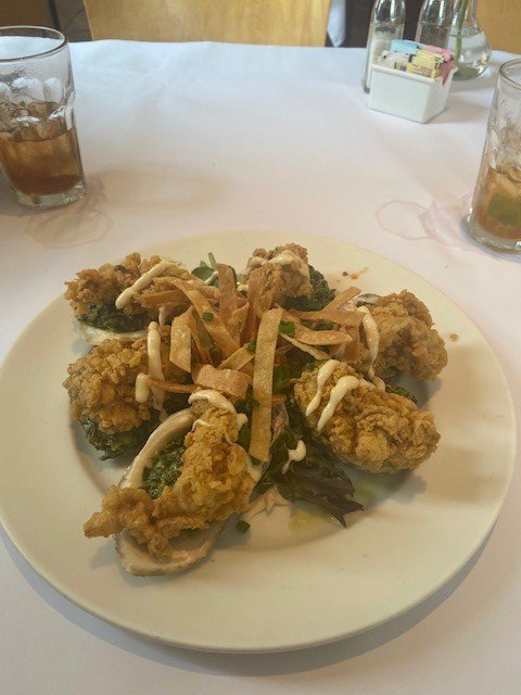 Oysters Rockefeller