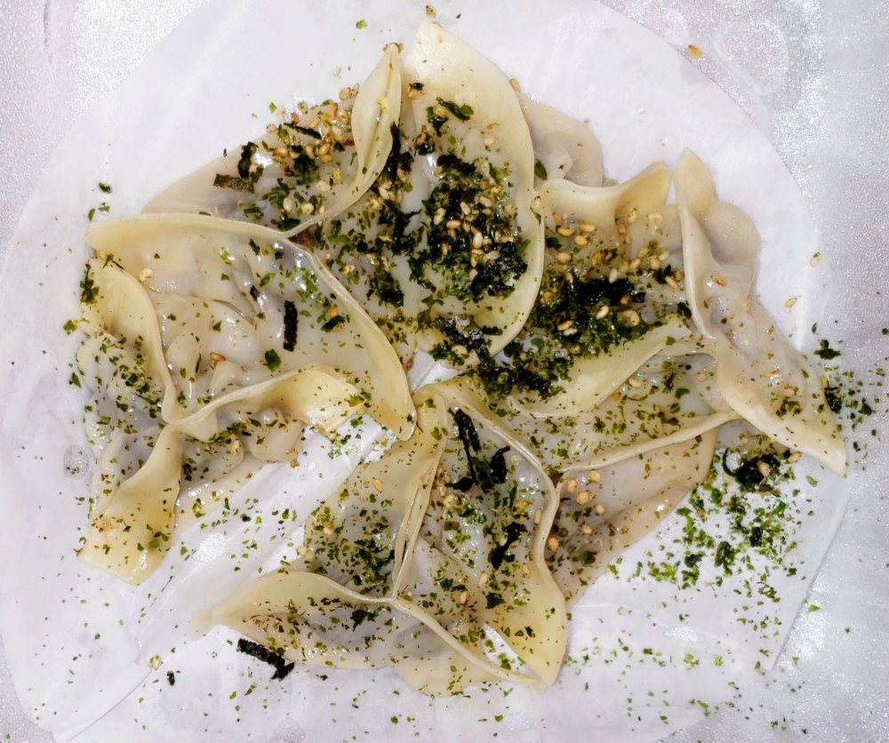 D08 Onion Beef Triangle Dumpling 6pcs ###