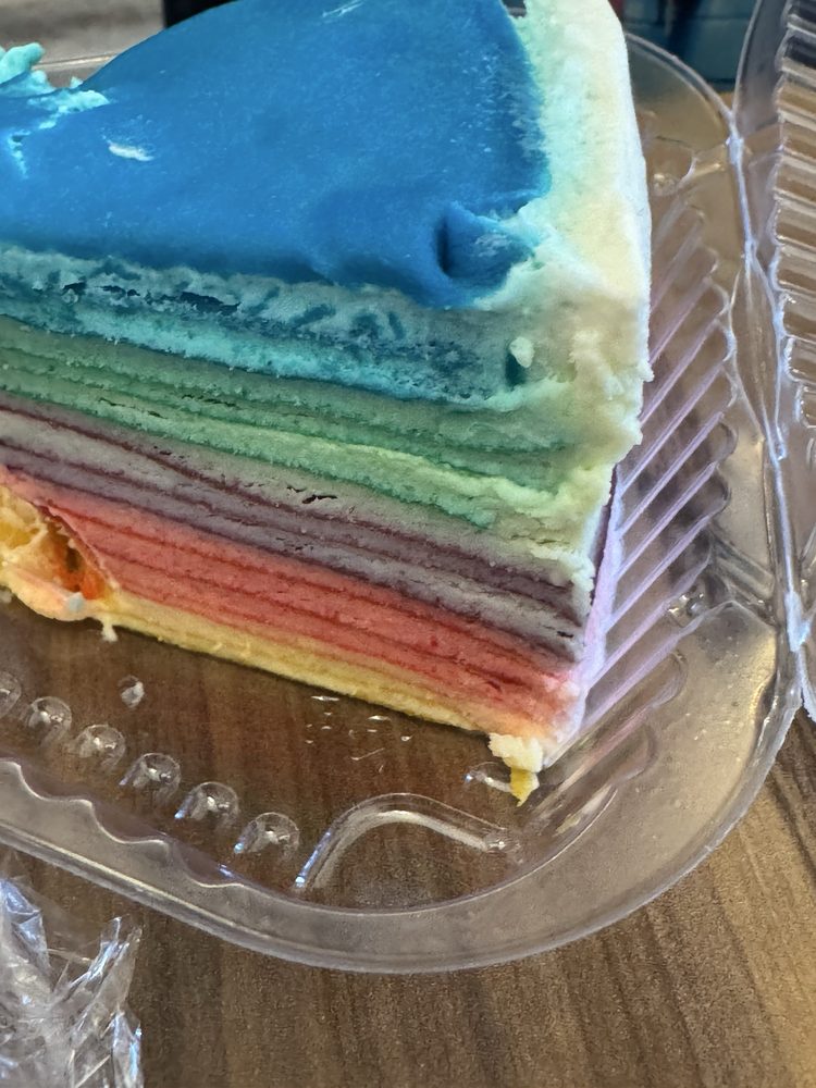 Rainbow Mille Crepes