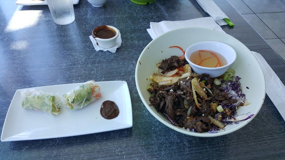 Shrimp W/ Avocado Spring Rolls