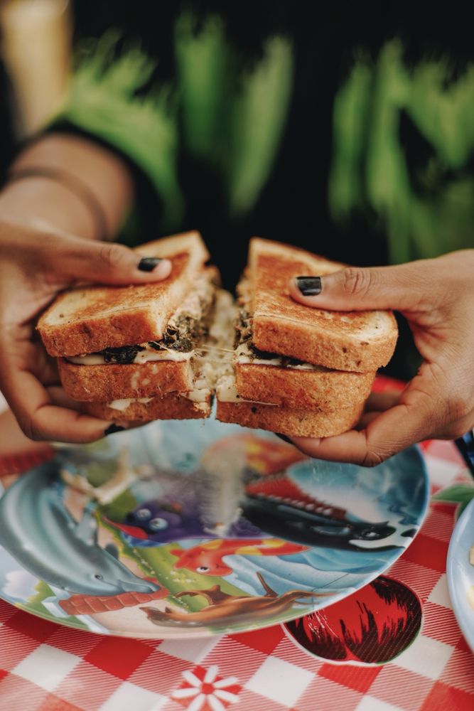 Collard Green Sandwich