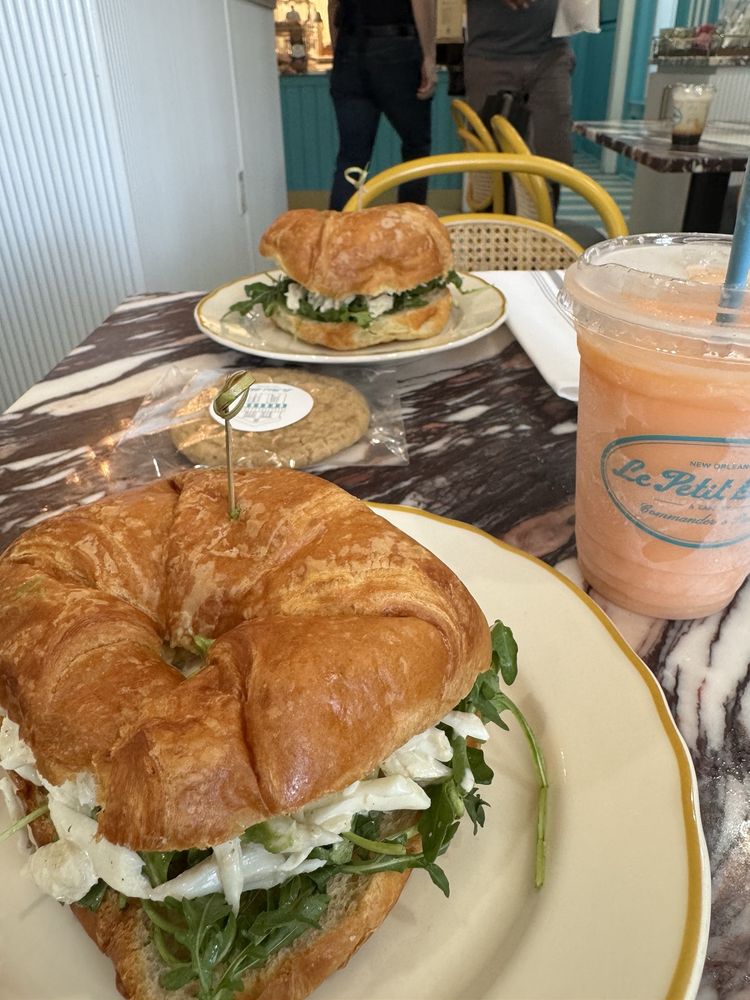 Crab Croissant Sandwiches