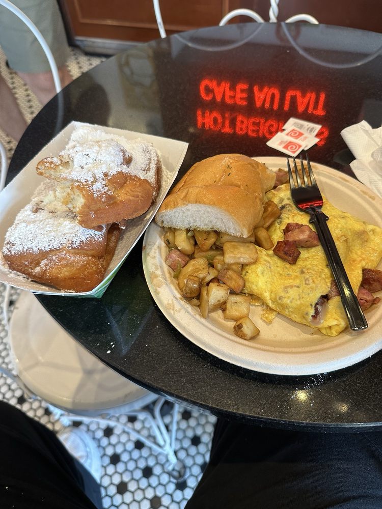 Andouille Sausage Omelette