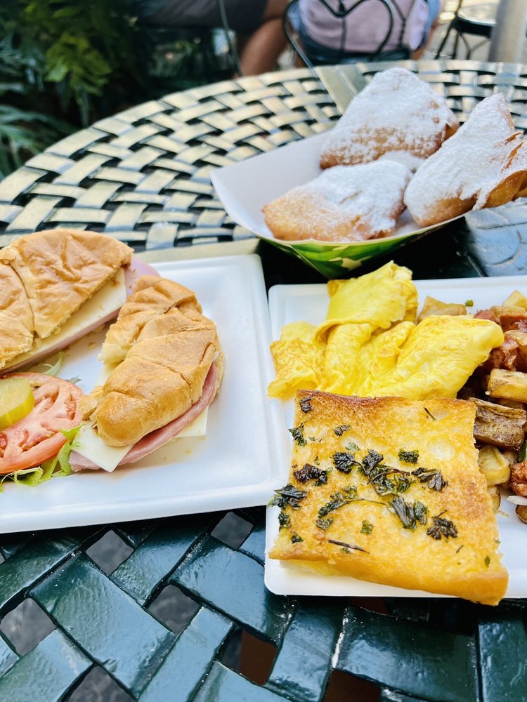 Ham and Cheese Croissant Sandwich