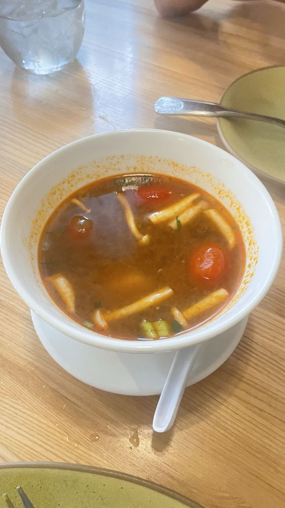 Tom Yum Shrimp Soup