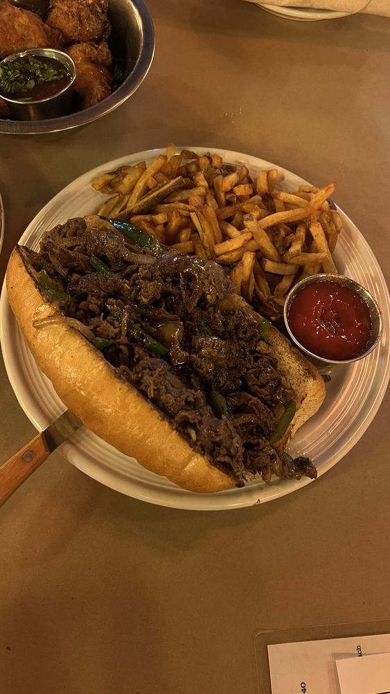 Mongolian Beef Cheesesteak