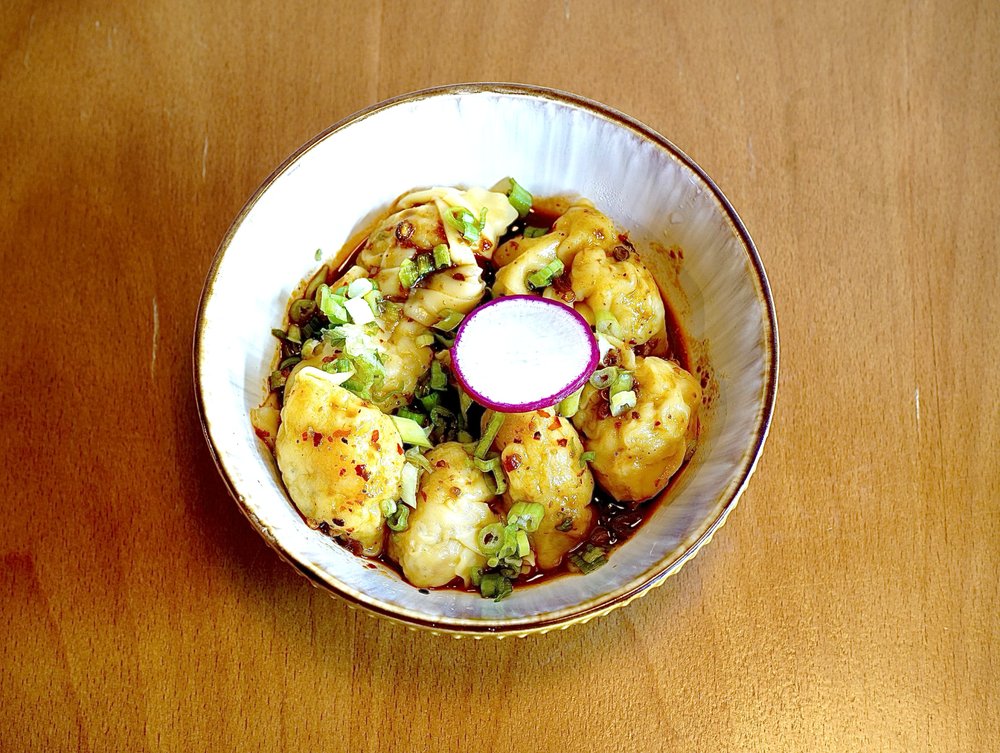 Steamed Chili Wontons