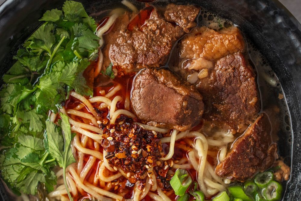 Szechuan Beef Noodle Soup