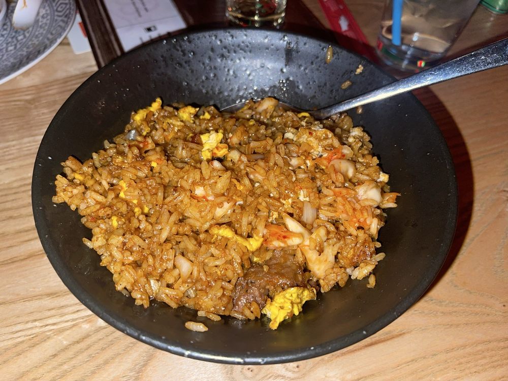 Steak and Kimchi Fried Rice