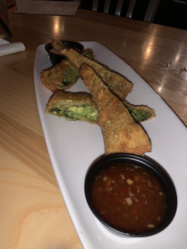 Avocado Cilantro Egg Rolls
