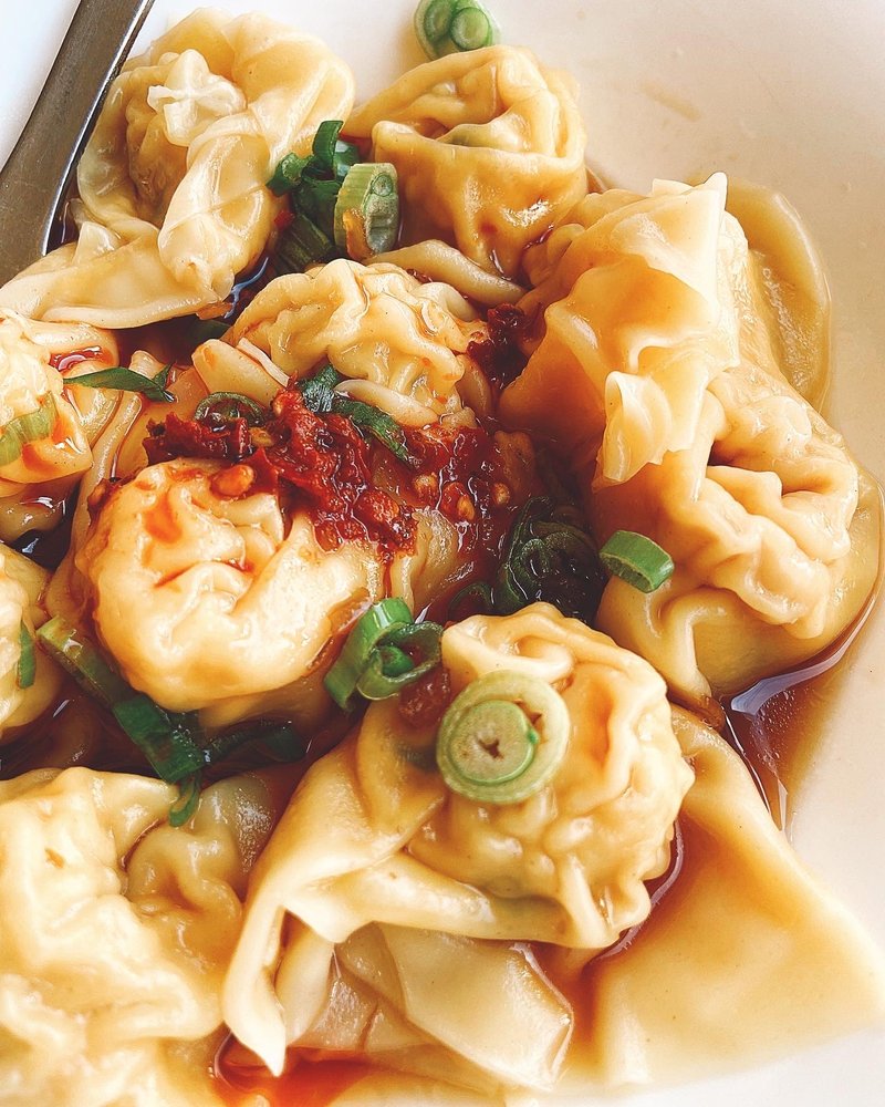 Spicy Sichuan Wontons
