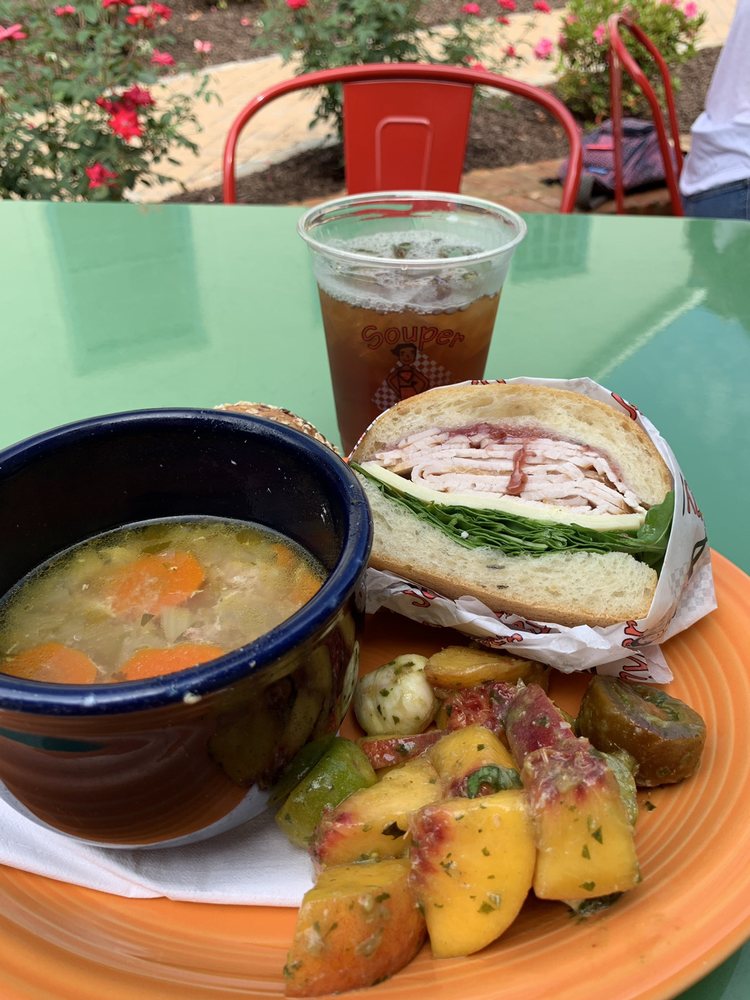 Chicken Meatball Chickpea Soup